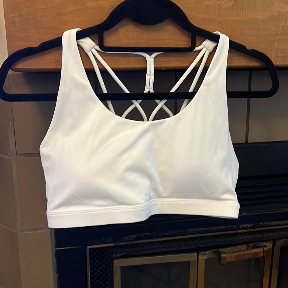Lululemon bra white size 10